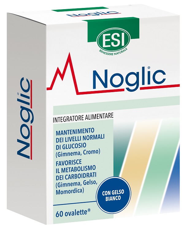 Esi Noglic Integratore per il Controllo del Glucosio e Metabolismo dei Carboidrati 60 Ovalette